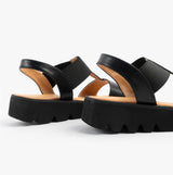 Heavenly Feet RITZ Womens Sandals Black