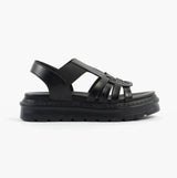 Heavenly Feet SAMORA Womens Sandals Black