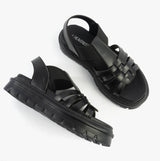 Heavenly Feet SAMORA Womens Sandals Black