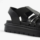Heavenly Feet SAMORA Womens Sandals Black