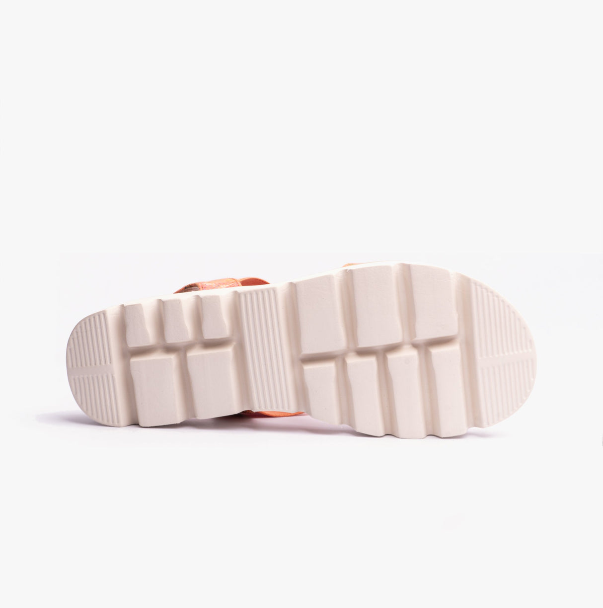 Heavenly Feet RITZ Womens Sandals Floral Orange