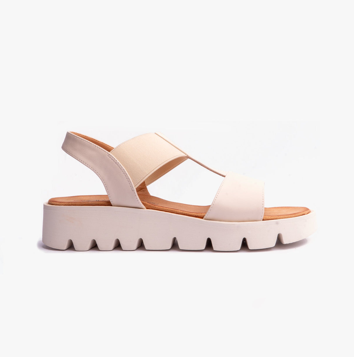 Heavenly Feet RITZ Womens Sandals Stone