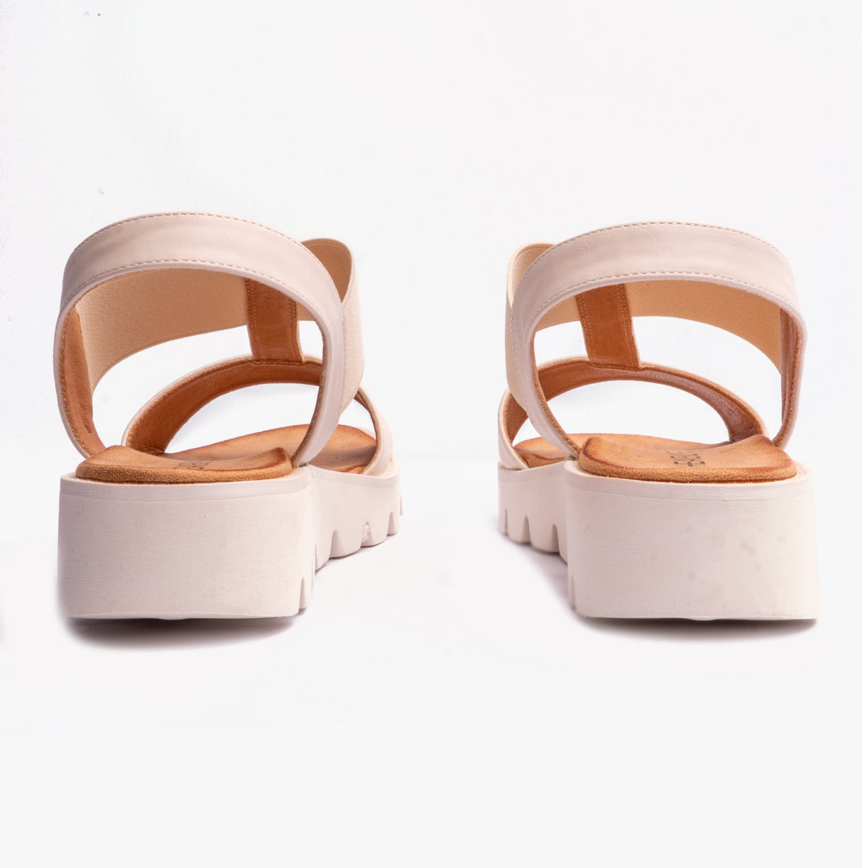 Heavenly Feet RITZ Womens Sandals Stone