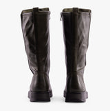 Heavenly Feet LUNA Womens Tall Boots Khaki