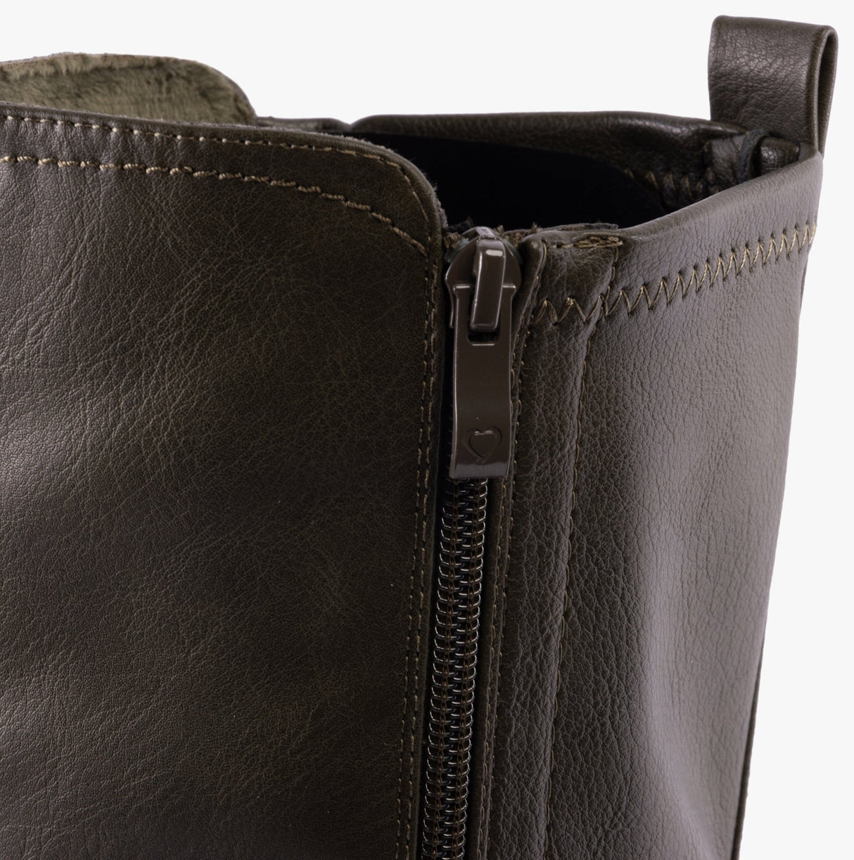 Heavenly Feet LUNA Womens Tall Boots Khaki