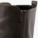 Heavenly Feet LUNA Womens Tall Boots Khaki