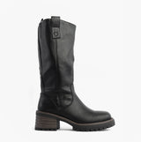 Heavenly Feet EVELINA Womens Long Boots Black