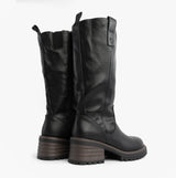 Heavenly Feet EVELINA Womens Long Boots Black