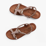 Heavenly Feet BUTTERCUP Womens Sandals Gold