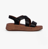 Heavenly Feet HARPER Womens Sandals Black