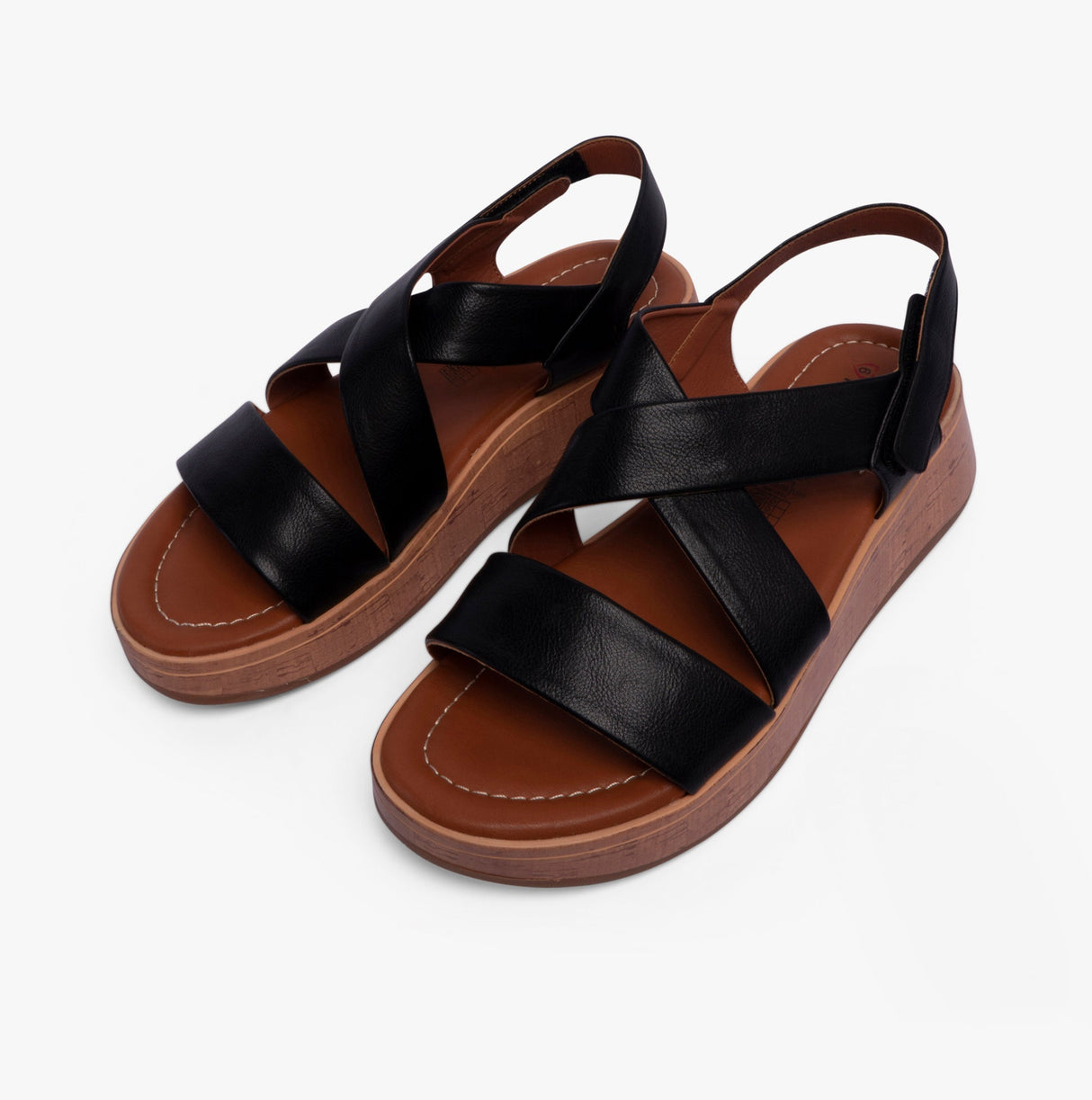 Heavenly Feet HARPER Womens Sandals Black