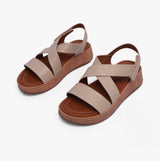 Heavenly Feet HARPER Womens Sandals Nude