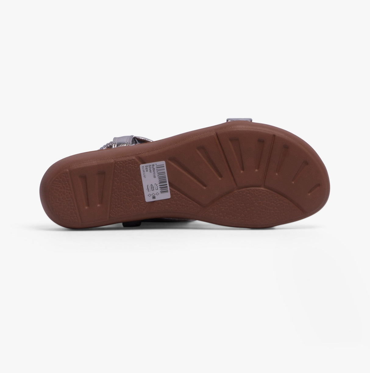 Heavenly Feet BUTTERCUP Womens Sandals Silver