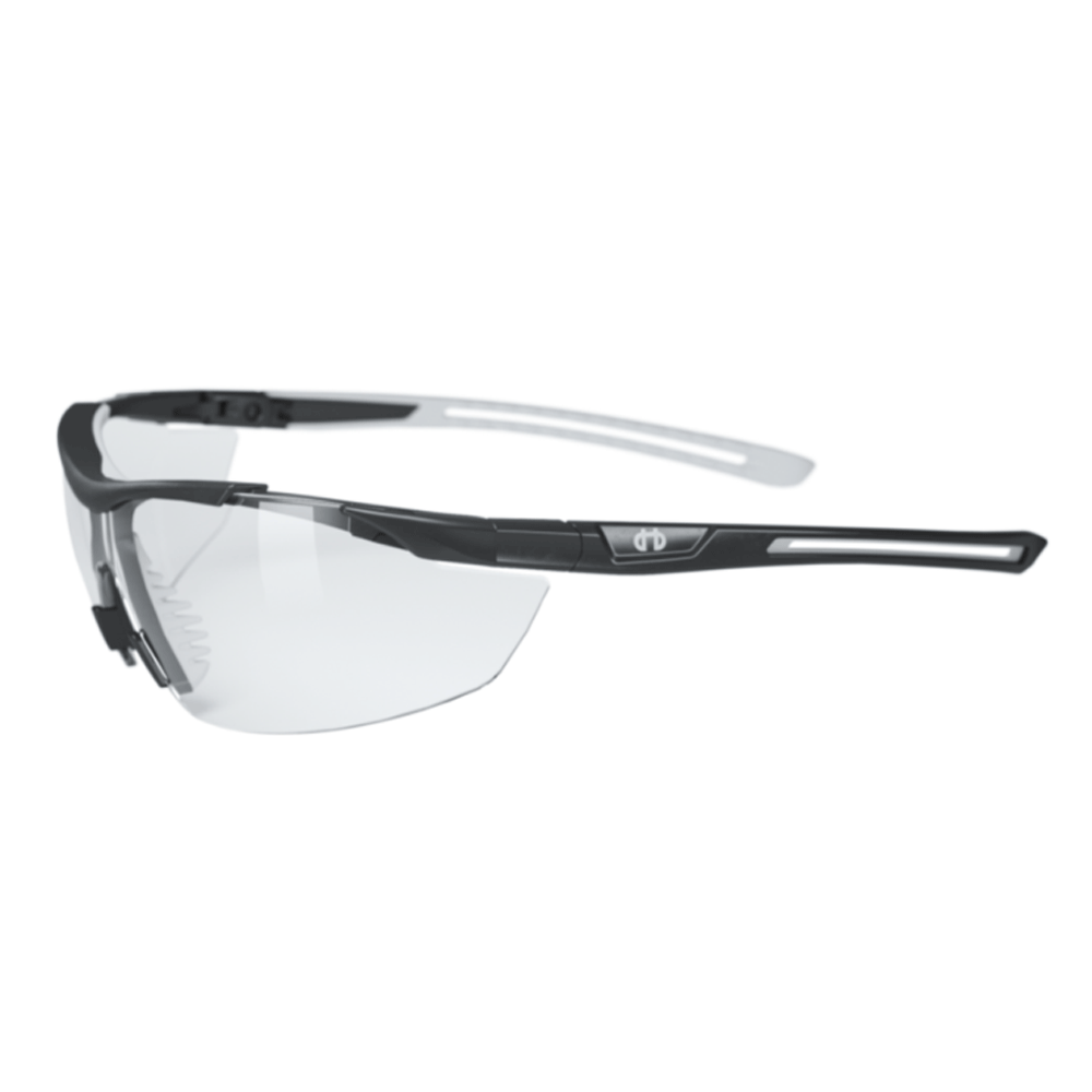 Hellberg 23041 Argon Clear Anti-Fog/Scratch Endurance Safety Glasses
