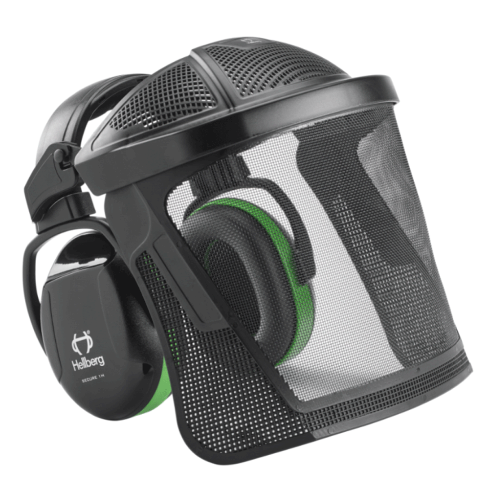Hellberg 44201 Secure 1 Headband Nylon Mesh Guard, 75-90 dB