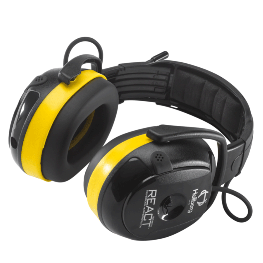 Hellberg 46002 React AM/FM Radio Headband Ear Defenders