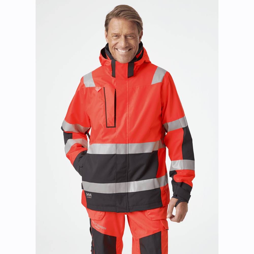 Helly Hansen 71195 Alna 2.0 Hi-Vis Waterproof Shell Jacket