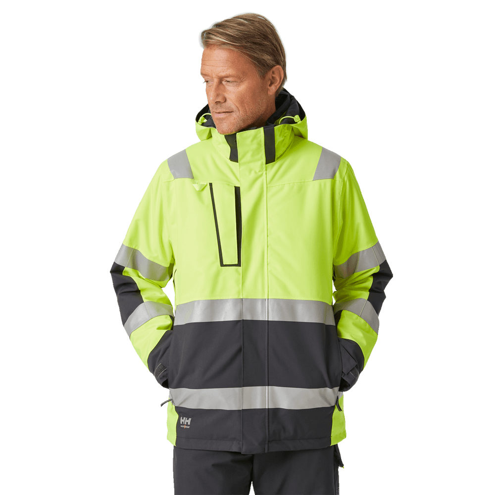 Helly Hansen 71392 Alna 2.0 Hi-Vis Winter Waterproof Winter Insulated Jacket