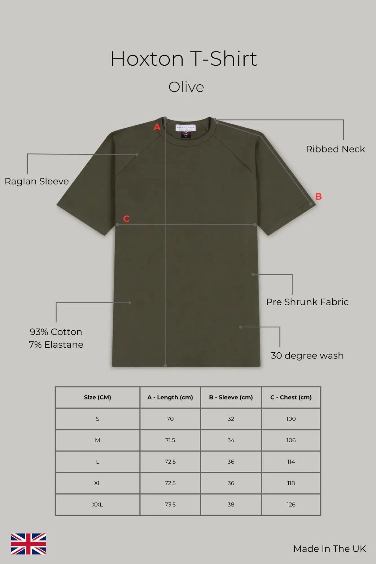 Hoxton T-shirt - Olive
