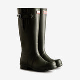 Hunter ORIGINAL SIDE ADJUSTABLE Mens Wellies Dark Olive