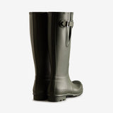 Hunter ORIGINAL SIDE ADJUSTABLE Mens Wellies Dark Olive
