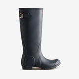 Hunter ORIGINAL TALL BACK ADJUSTABLE Womens Wellies Navy