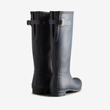 Hunter ORIGINAL TALL BACK ADJUSTABLE Womens Wellies Navy