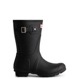 Hunter ORIGINAL SHORT TARTAN Wellies Black