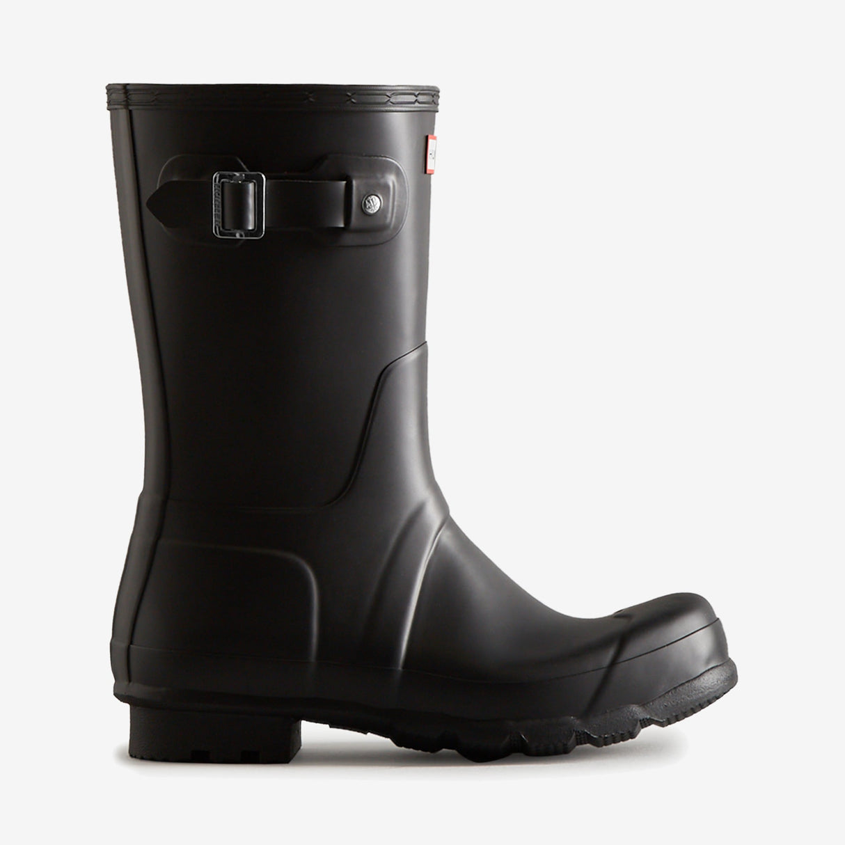 Hunter ORIGINAL SHORT Mens Wellies Black