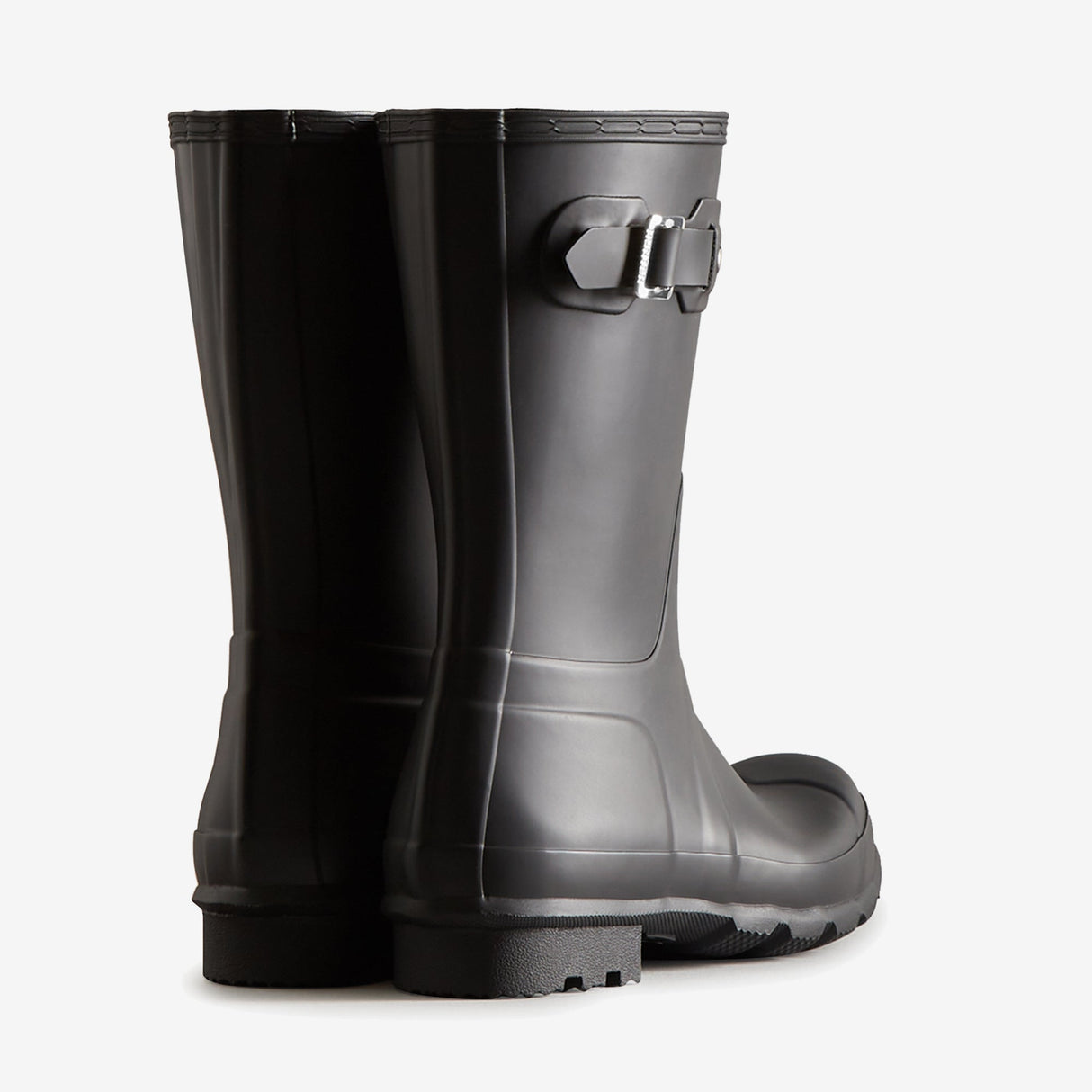 Hunter ORIGINAL SHORT Mens Wellies Black