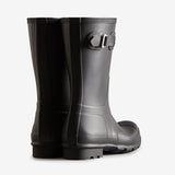 Hunter ORIGINAL SHORT Mens Wellies Black