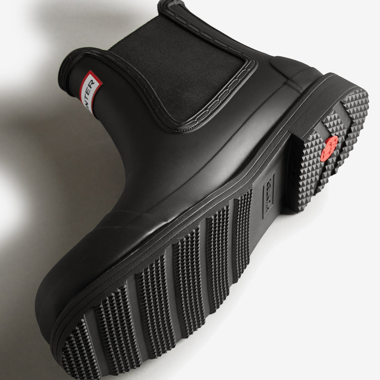 Hunter COMMANDO CHELSEA Mens Wellies Black