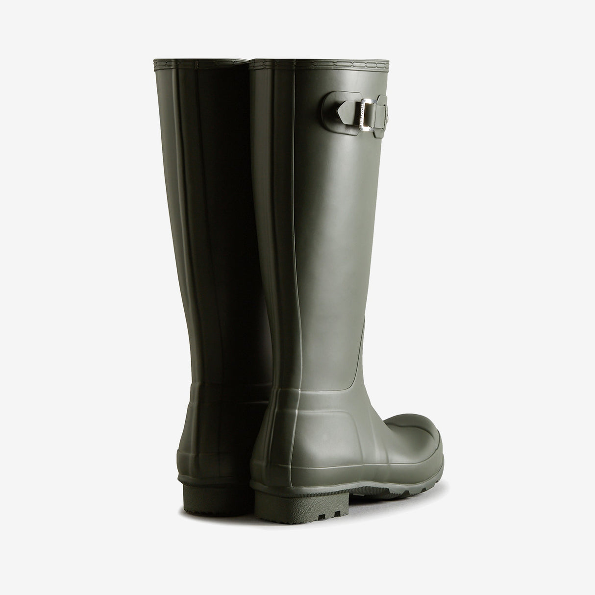 Hunter ORIGINAL TALL Mens Wellies Dark Olive