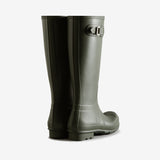Hunter ORIGINAL TALL Mens Wellies Dark Olive