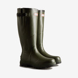 Hunter BALMORAL CLASSIC SIDE ADJUSTABLE Wellies Dark Olive