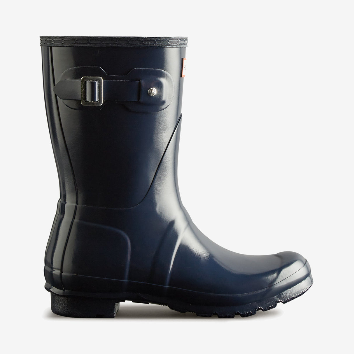 Hunter ORIGINAL SHORT Womens Wellies Navy Gloss