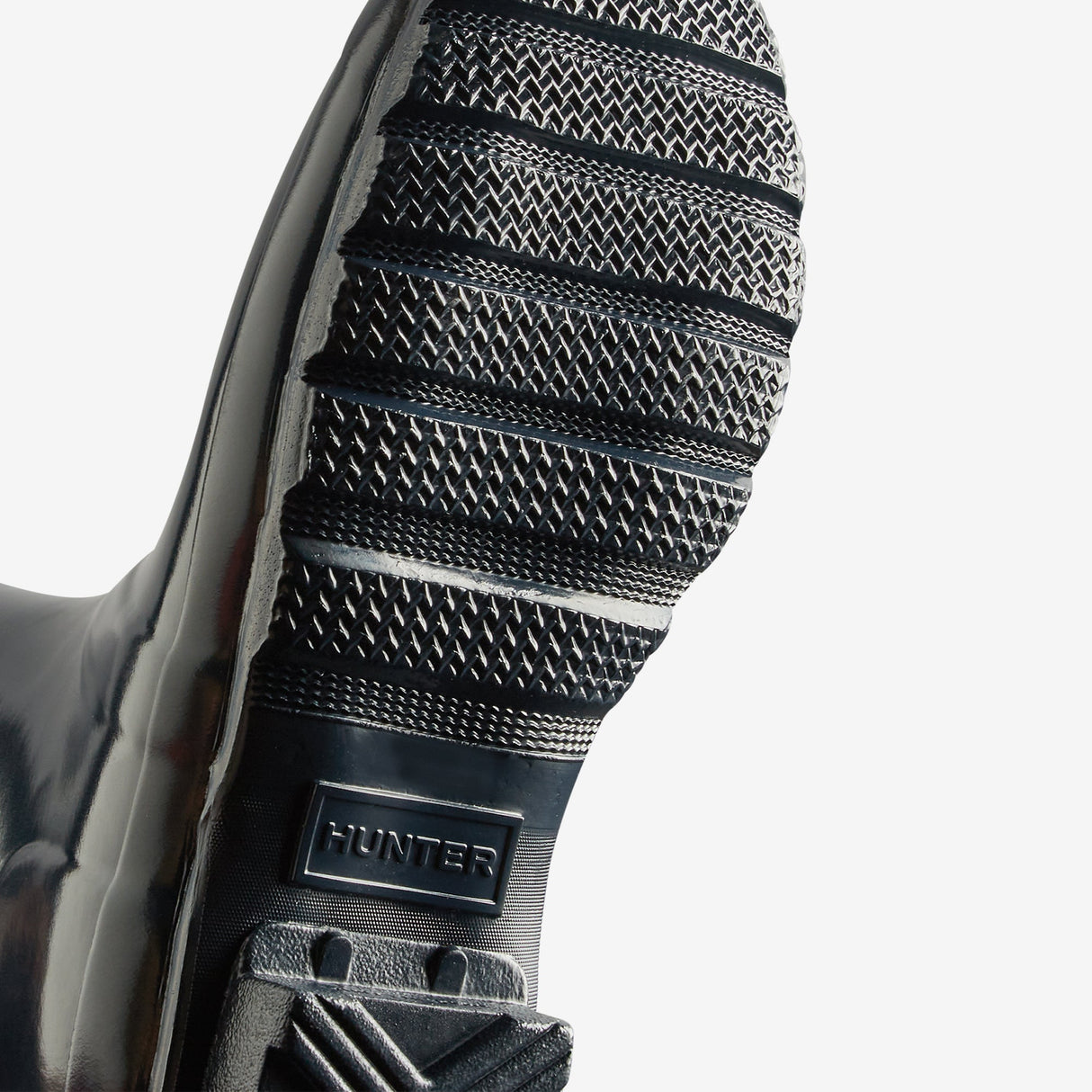 Hunter ORIGINAL SHORT Womens Wellies Navy Gloss