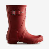 Hunter ORIGINAL SHORT Womens Wellies Military Red