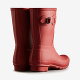 Hunter ORIGINAL SHORT Womens Wellies Military Red