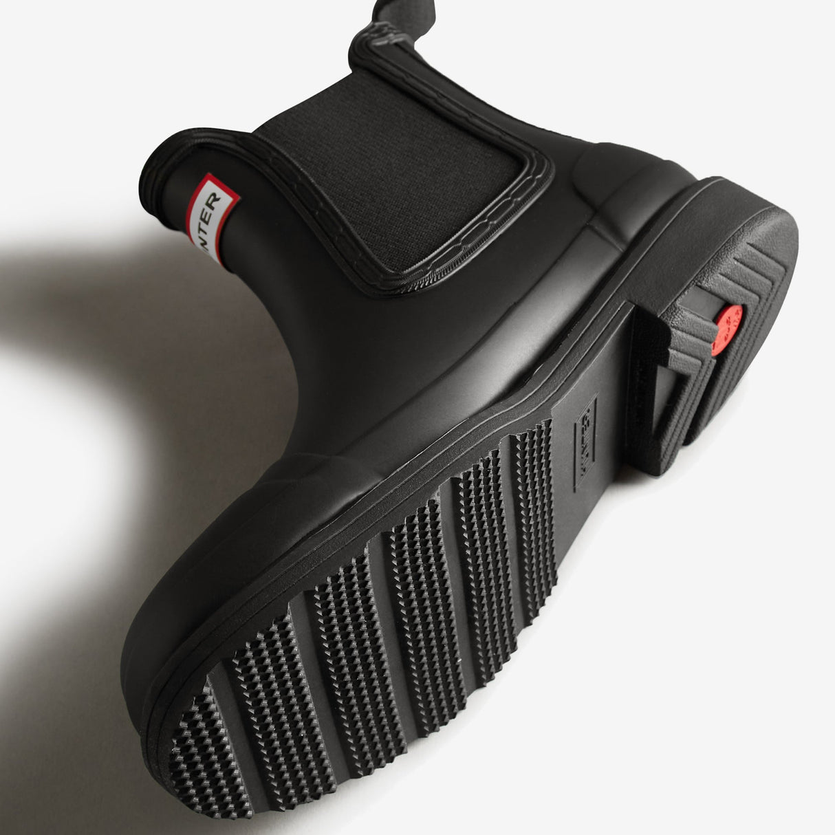 Hunter CHELSEA COMMANDO Womens Wellies Black