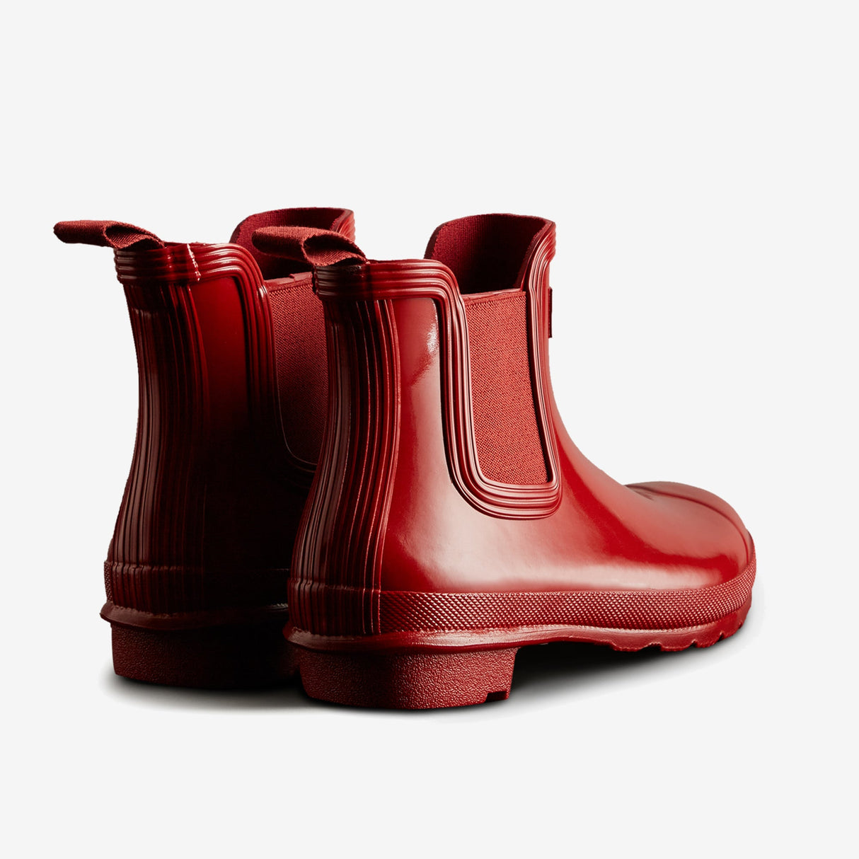 Hunter ORIGINAL CHELSEA Womens Wellies Military Red Gloss
