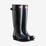 Hunter ORIGINAL TALL Womens Wellies Navy Gloss