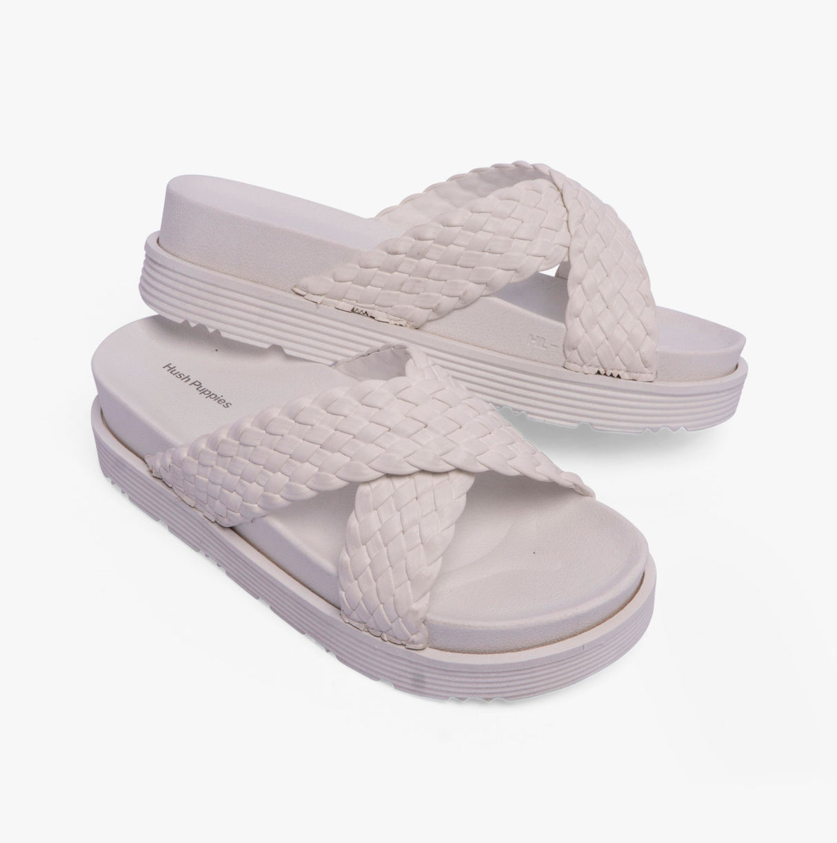 Hush Puppies SERENA Womens Sandals White