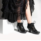 Hush Puppies VIVIANNA Womens Leather Boots Black