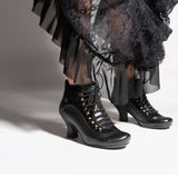 Hush Puppies VIVIANNA Womens Leather Boots Black