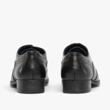 Hush Puppies KADA Girls School Shoes Black (Leather)