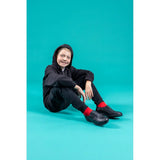 Hush Puppies BESPOKE SENIOR Boys Shoes Black