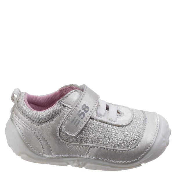 Hush Puppies LIVVY Infant Girls Trainers Silver