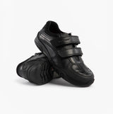 Hush Puppies JEZZA 2 Boys Leather School Shoes Black