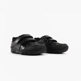 Hush Puppies JEZZA 2 Boys Leather School Shoes Black
